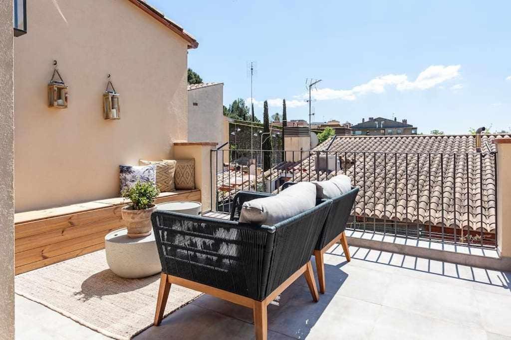 Velo Vern 3 Luxury Penthouse W Views Of City Wall Girona Exterior foto